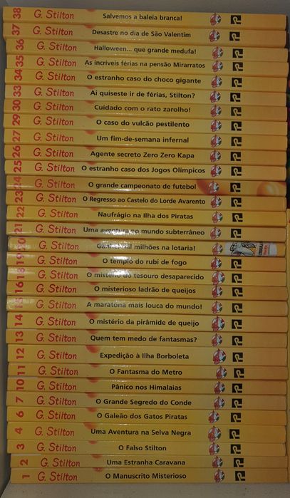 Livros Geronimo Stilton