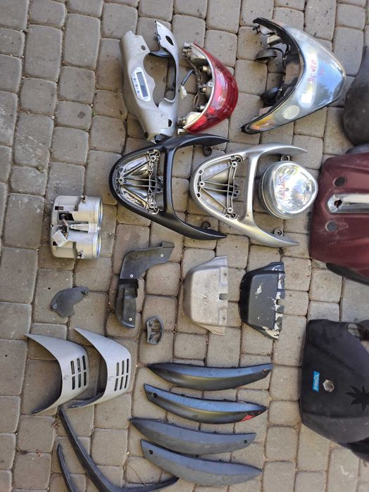 Piaggio Beverly 500 125 czasza błotnik lampy klapka napęd tarcza wtrysk zegary podłoga