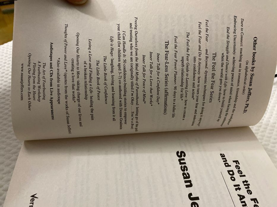 Feel the Fear and Do It Anyway 20th Edition64552053602945123