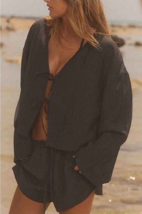 Костюм кимано шорты zara M-L