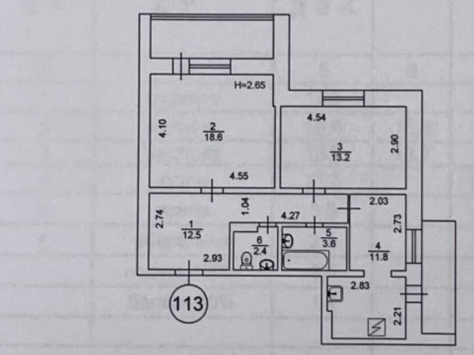ПРОДАМ 2 кімн квартира вул. Братства тарасівців 12/37