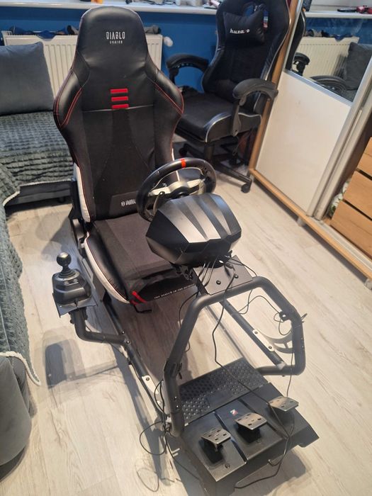 Kokpit zestaw Diablo X-Drive plus Kierownica FLASHFIRE 900R