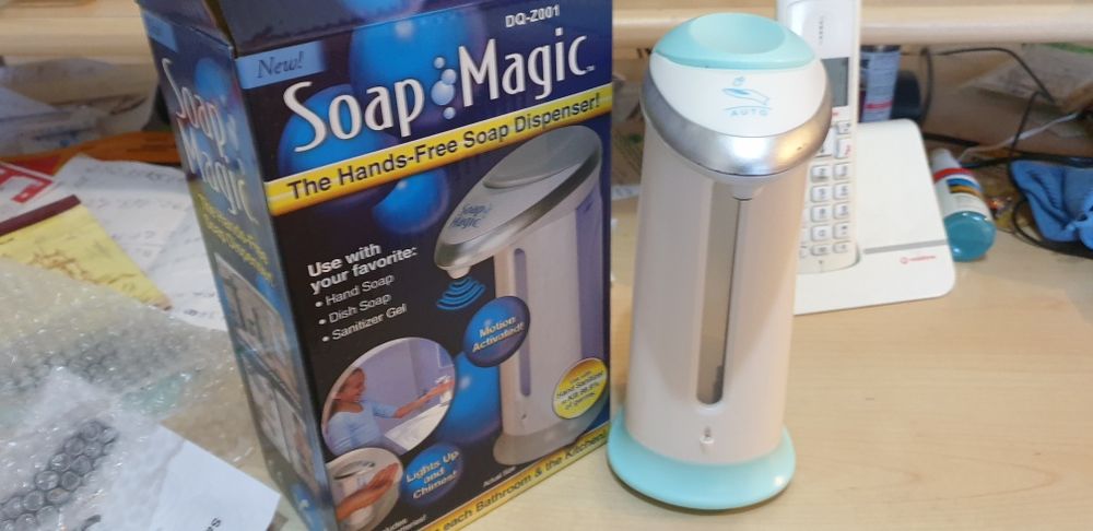 Dispensador Álcool gel Automático Novo na caixa