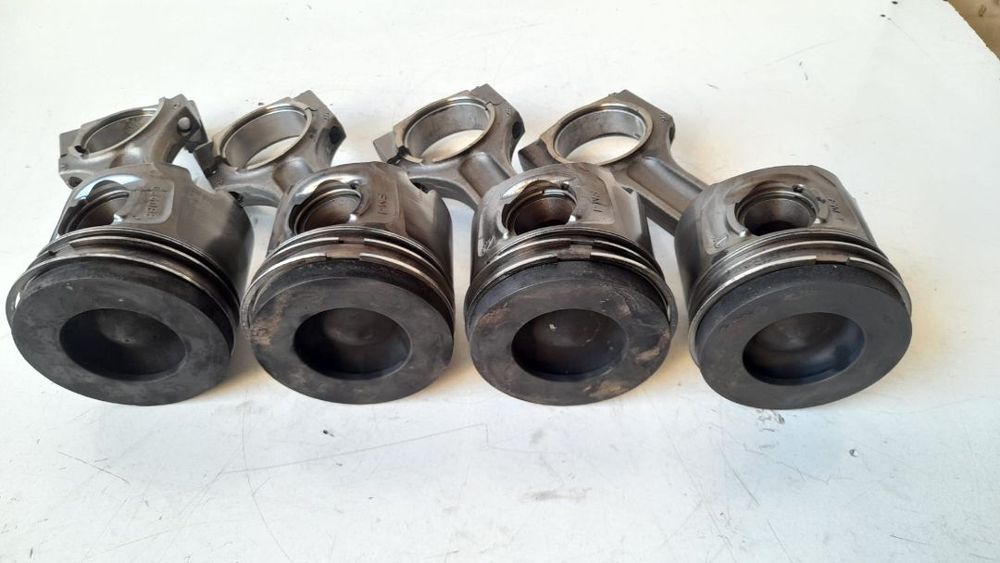 PISTÃO PISTÕES PISTONS BIELA BIELAS MOTOR N47D20A 0840BB BMW SERIE 3