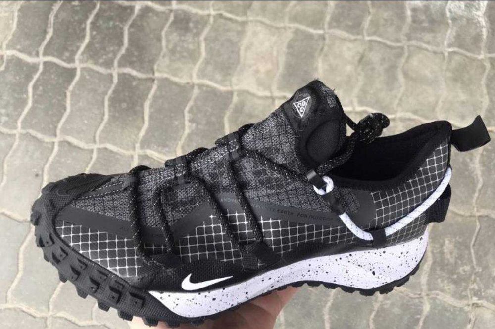 (БЕЗ ПЕРЕДОПЛАТИ)nike acg mountain fly gore-tex black white найк асг