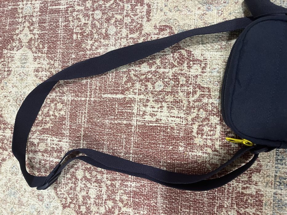 Сумка маленька через плече чоловіча синя пума Puma