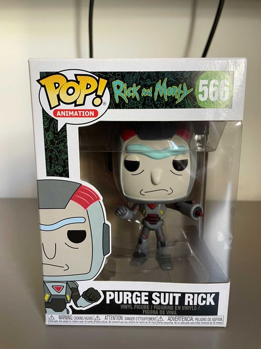 Funko Pop's! PURGE SUIT RICK (566)64298078112002120