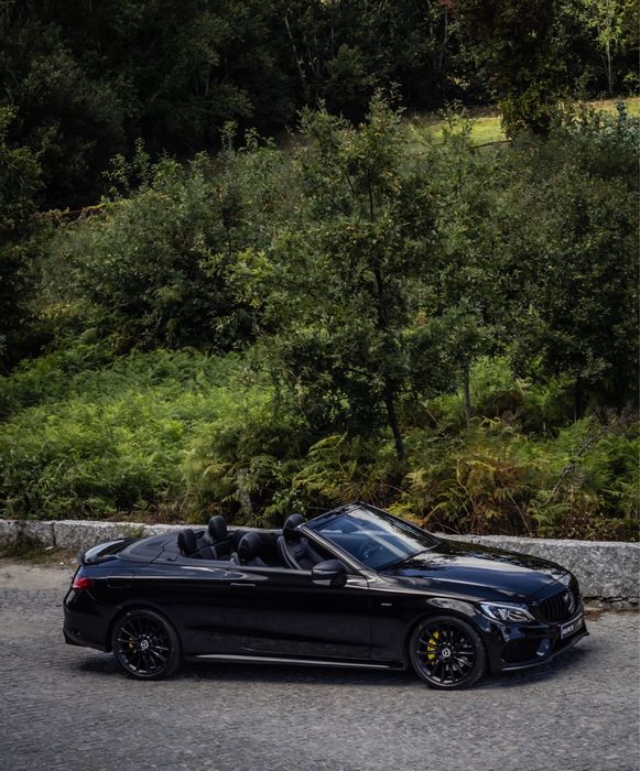 Mercedes-Benz c250 d cabrio AMG 204cv “OBSIDIAN BLACK”
