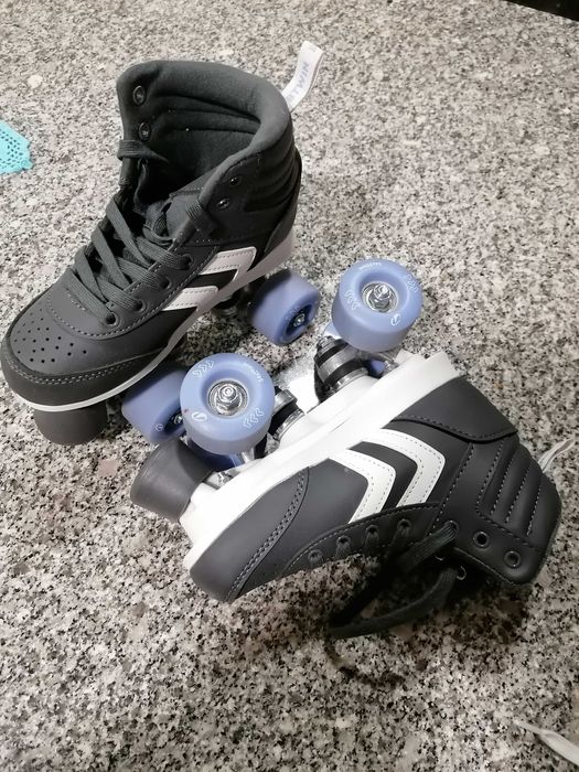 Patins 4 rodas e travões semi novos ( talao de compra de 18/12/25)