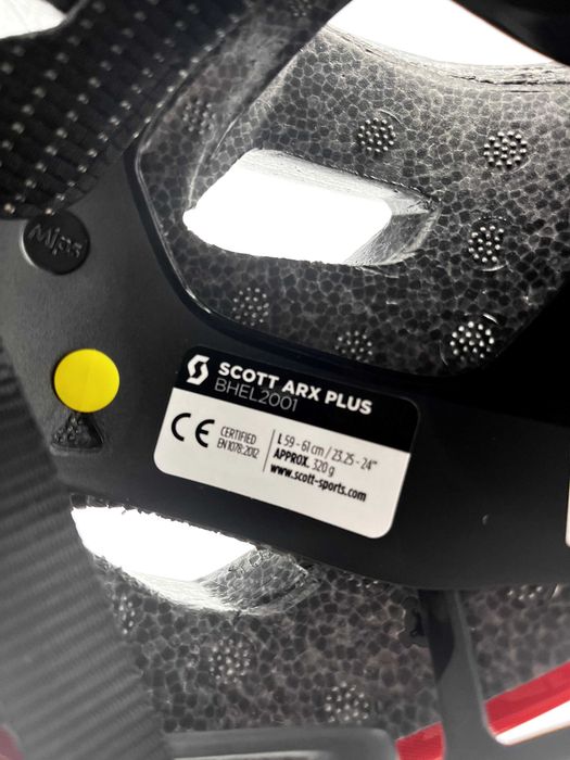 Nowy Kask Rowerowy Scott Arx Plus Mips  r. L (59-61cm)