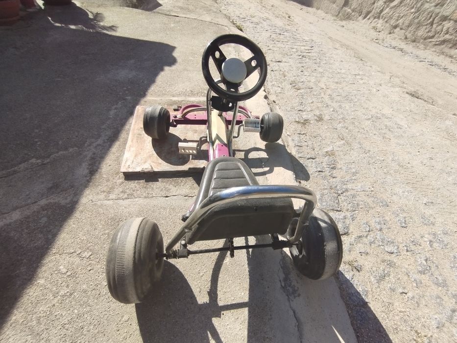 Carrinho pedais antigo sobrinca