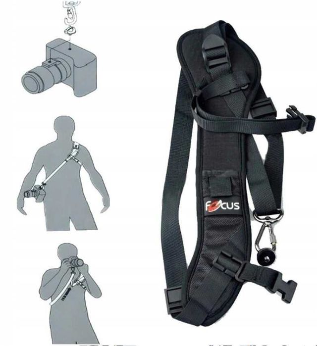 Pasek naramienny do aparatów Quick Strap FOCUS F1