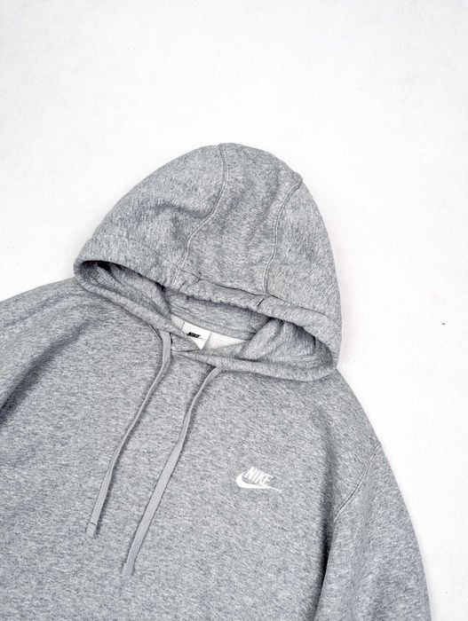 Nike bluza męska szara kangurka z kapturem L