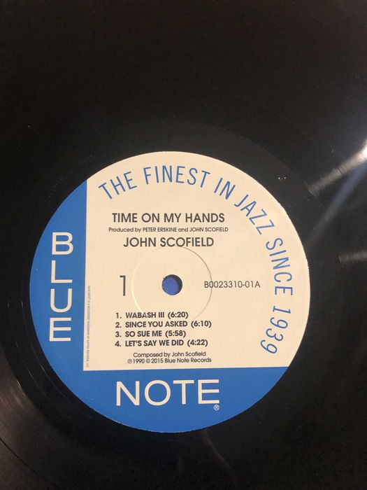 John Scofield Time On my Hands USA VG+ Blue Note