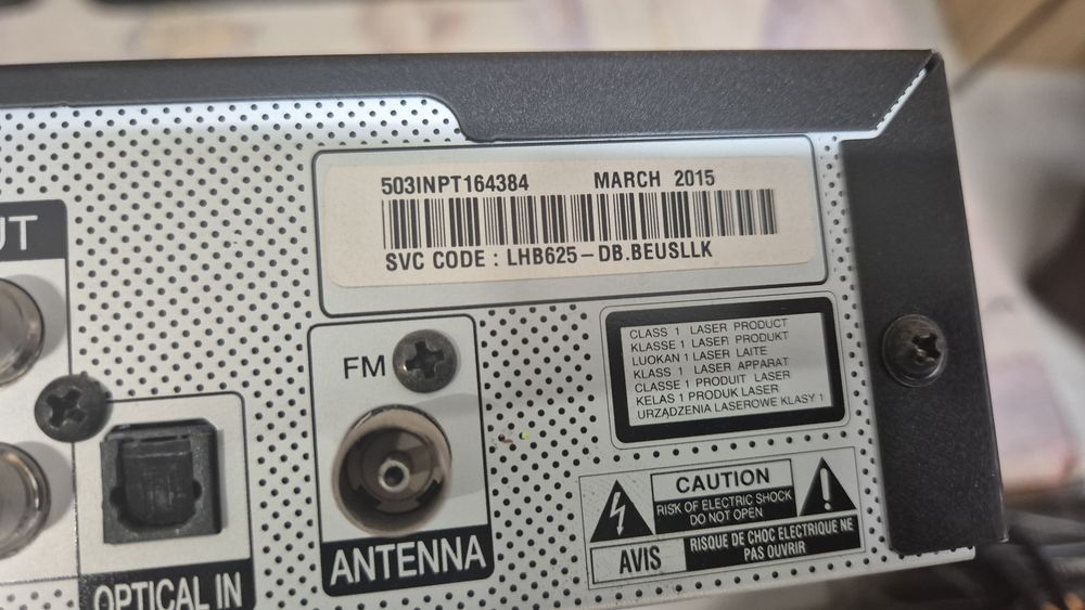 Zestaw kina domowego LG Blueray