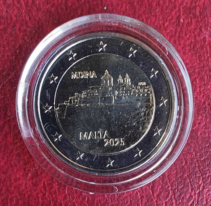 Moedas Comemorativas de 2€ - Malta 2025 (2 modelos)