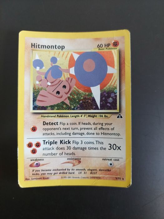 Carta Pokemon Hitmontop Holo