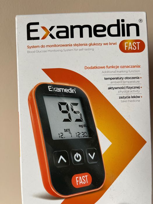 Glukometr EXAMEDIN nowy