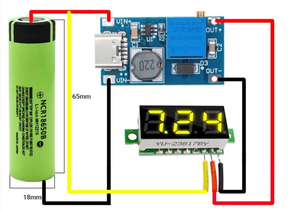 Індикатор заряду Амперметр  Вольтметр 0.07  0.28  0.36  0.44  0.56