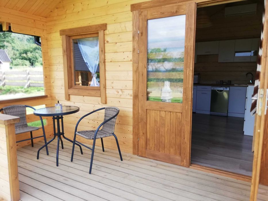 Domek drewniany 4 osobowy w Karpacz -Kowary, sauna, plac zabaw grill