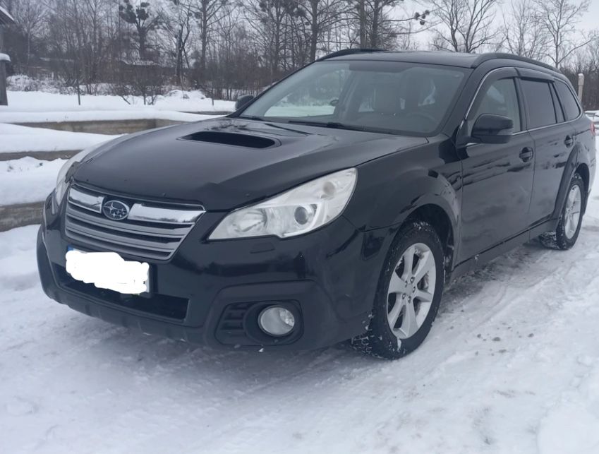 Разборка Subaru Outback b14 капот, крыло, решетка, бампер, фары