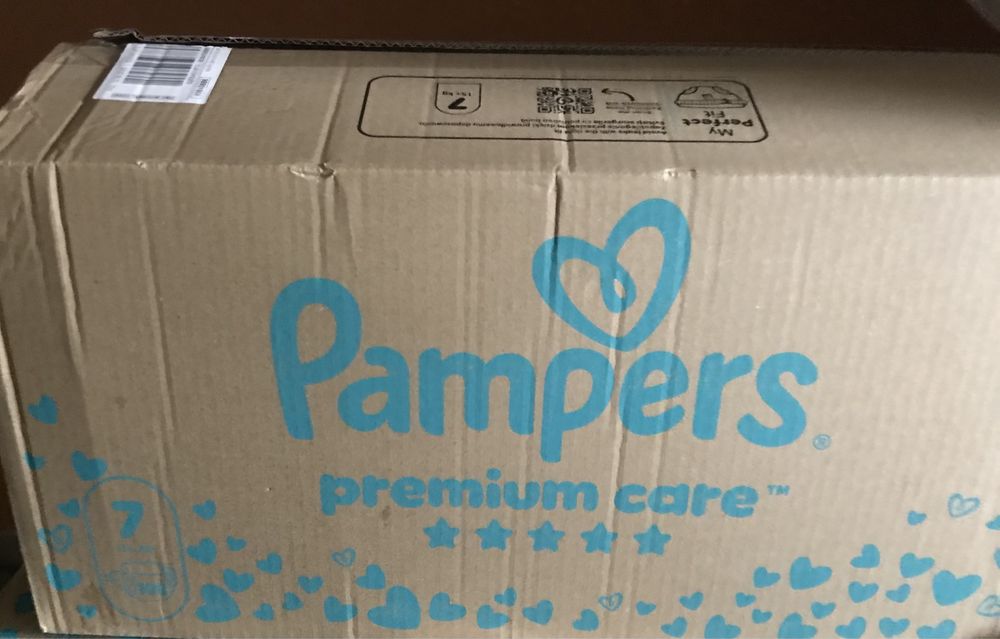 Pampers premium care rozmiar 7  108sztuk