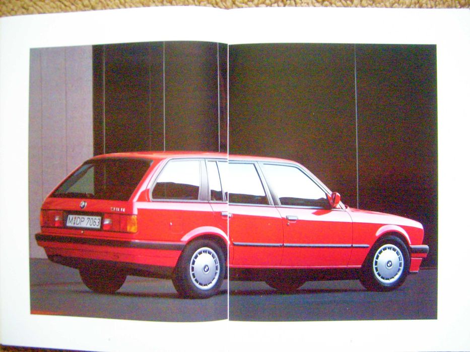 BMW 3 E30 Touring '91 / 318i 325i 324td / prospekt 38 str., stan BDB