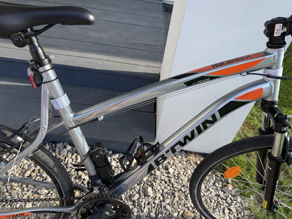 Btwin rockrider mtb stan bardzo dobry
