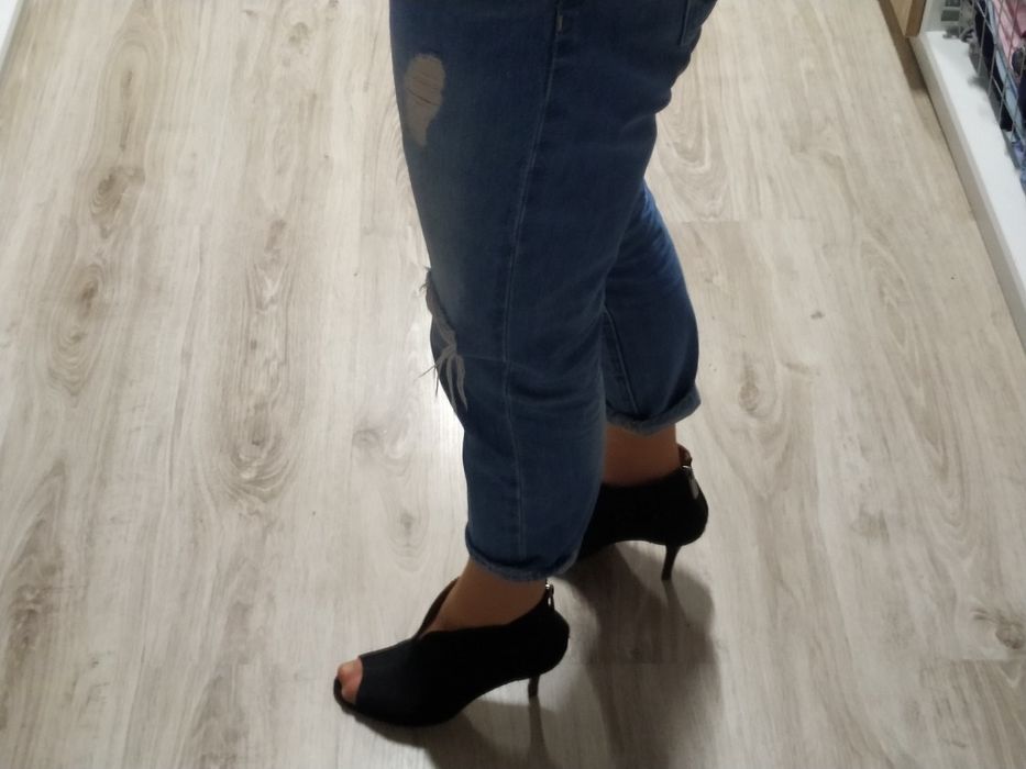 Sandały Badura, szpilki, skórzane r.37