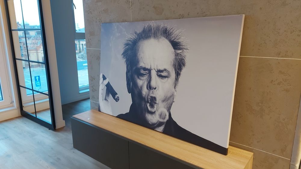 Loftowy Obraz 120 x 80 na ramie Jack Nicholson