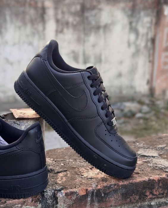 Кросівки унісекс Nike Air Force low 1 Black