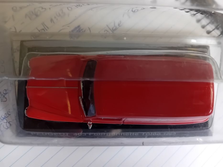 Carro miniatura Peugeot 403 Fourgonnette Tôllé 1962