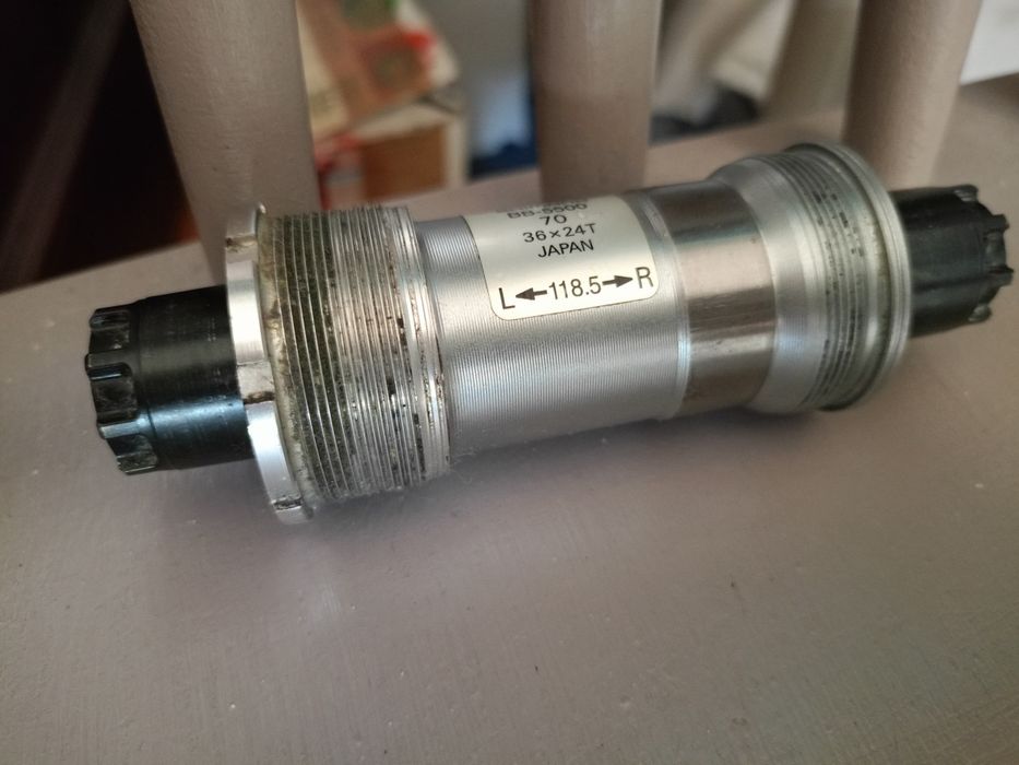 Wkład suportu Shimano bb-5500 70mm 36x24T 118.5mm