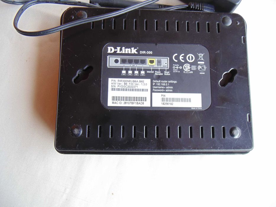 Маршрутизатор модем D-Link DIR-300 безпровідний