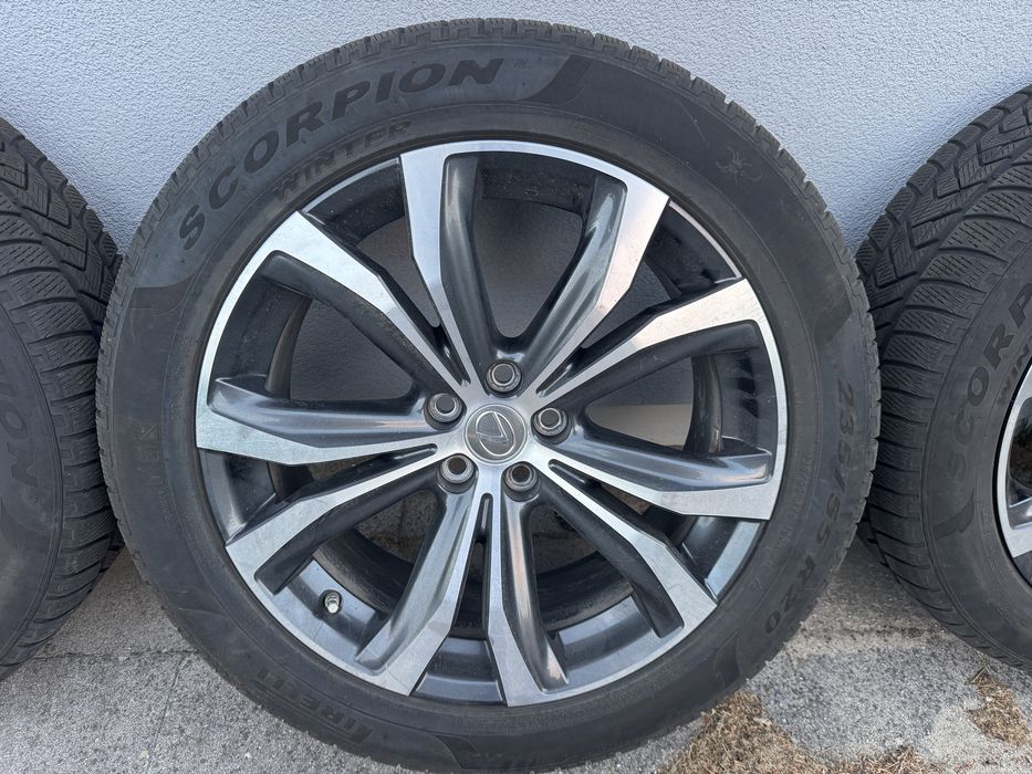 Kola alu 20’ do lexus rx450h z oponami Scorpion komplet 4 sztuki