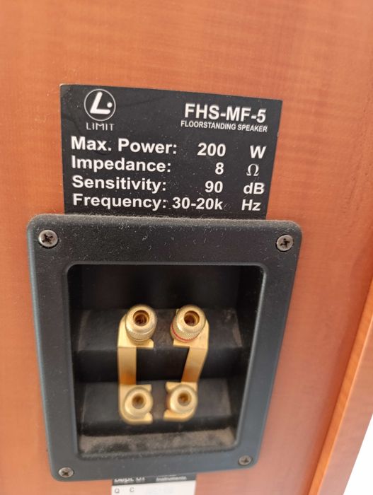 3 drewniane Głośniki