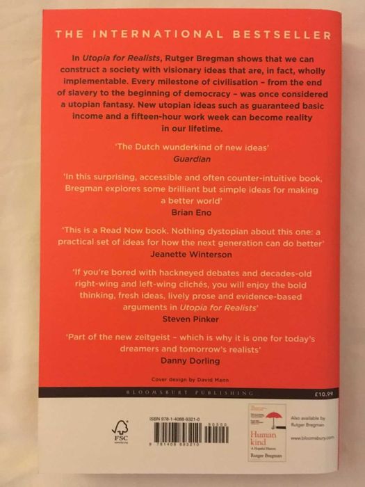 Utopia for Realists — Rutger Bregman