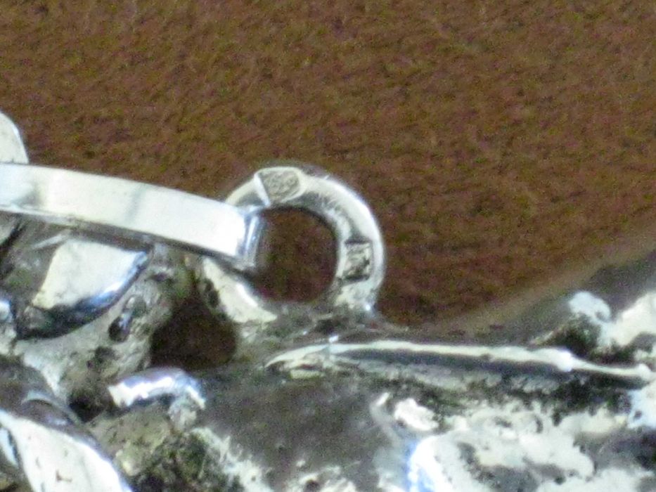 Porta Chaves em Prata Maciça de Lei 835`/.. C/Contraste