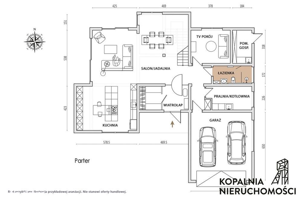 Nowoczesny Wolnostojący Dom na Atrakcyjnej Działce z Basenem