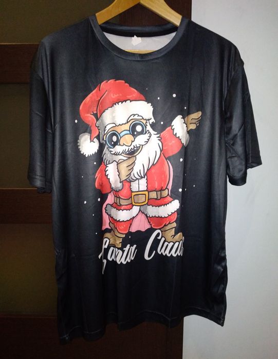 Świąteczna męska koszulka T-shirt XXL 2XL