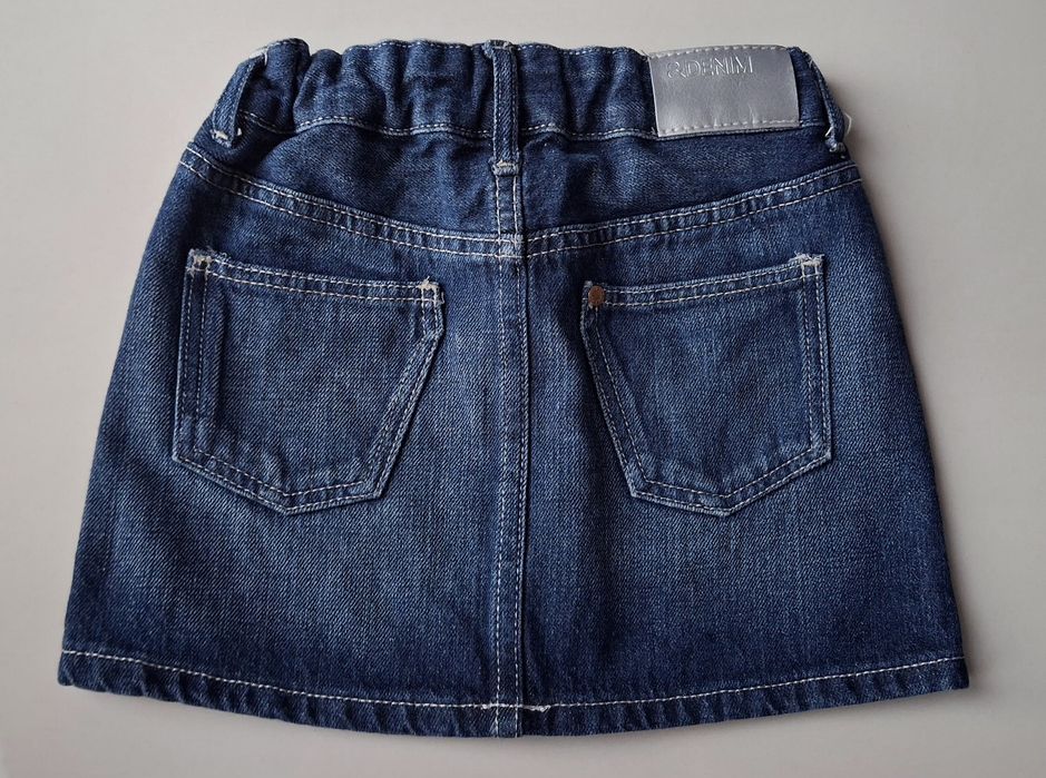 Spódniczka mini jeansowa #H&M rozm. #104