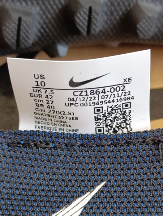 Damskie buty Nike Wildhorse 7 42 trail running React czarne 26,5 cm
Op