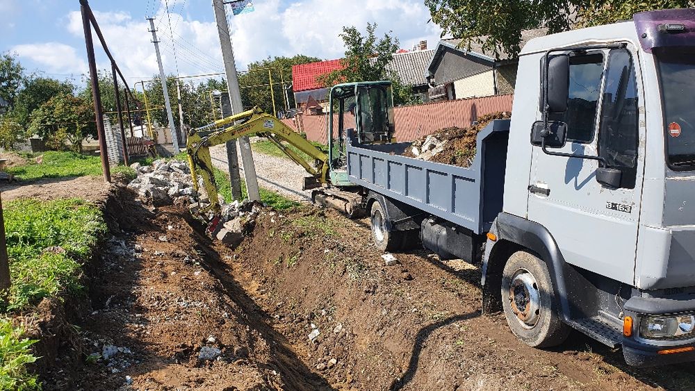 Послуги Самосвал Самоскид MAN DAF Камаз Вивоз Мусора Глина Гравій