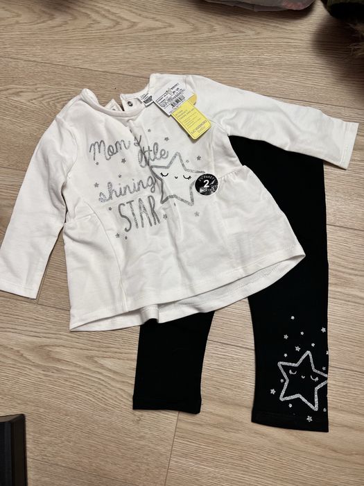 Зимові утеплені речі костюм на флісі піжама світшот тигр 74 80 92 104