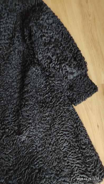 Futro, kurtka, naturalne karakuły, jak nowa