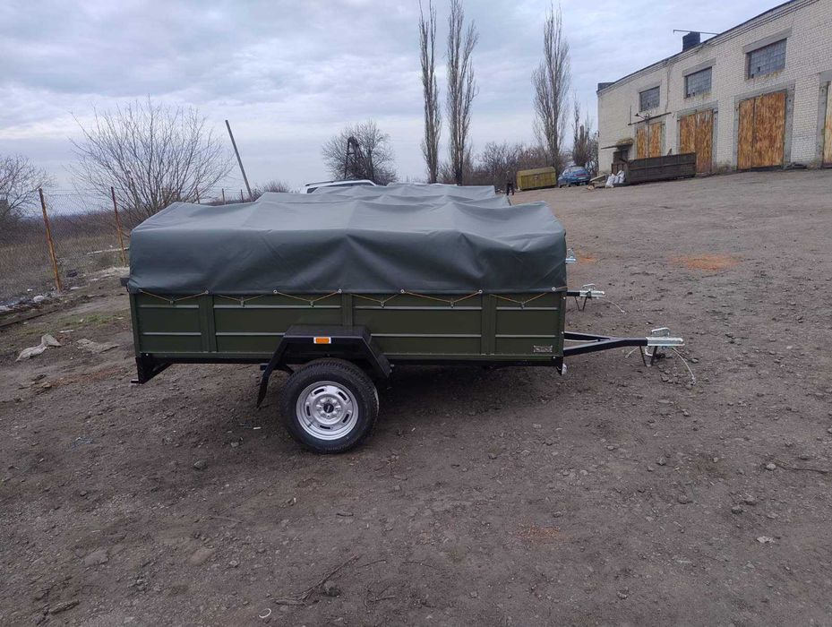 Причіп  2500*1300*450 АЛКО з виробництва Доставка Документи