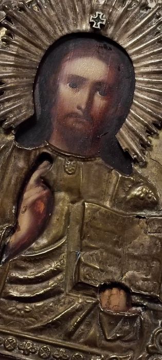 "Christo Pantocrator" - Ícone - Séc XVIII