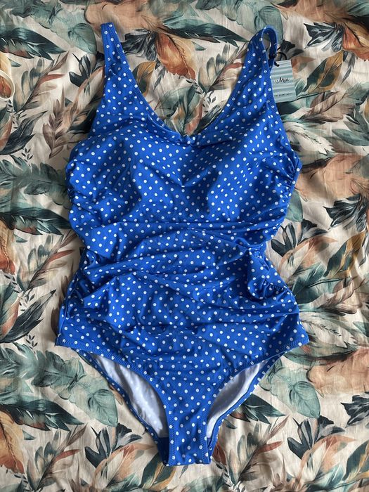 POUR MOI jednoczęściowy strój kąpielowy kostium do opalania XXL 44