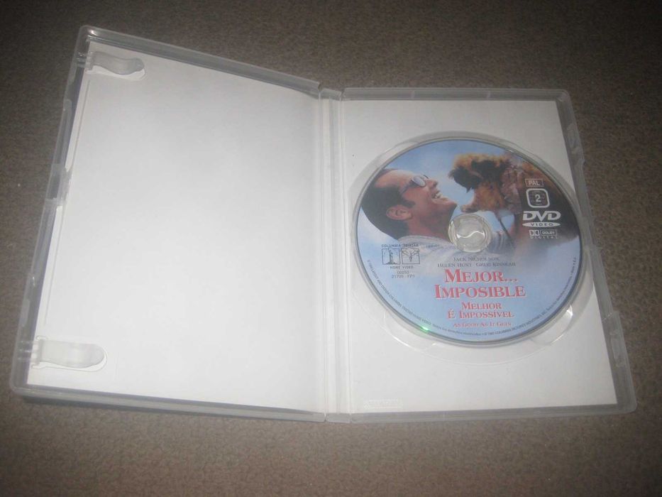 DVD "Melhor É Impossível" com Jack Nicholson