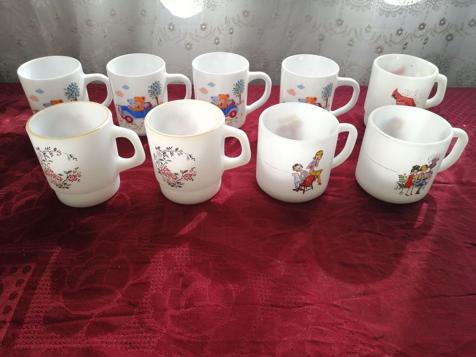 lote de canecas vintage